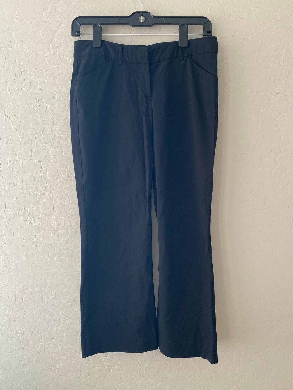 Express Editor Dress Pants Black Size 2 Work Office Stretch Bootcut Trousers